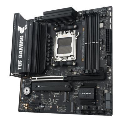 ASUS Материнcкая плата TUF GAMING B850M-E WIFI sAM5 B850 4xDDR5 M.2 HDMI DP WiFi BT mATX 90MB1LS0-M0EAY0 фото
