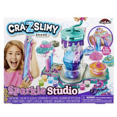 Cra-Z-Art Cra-Z-Art Slime Glitter Sparkle Studio, set 22pcs 60396CRA фото