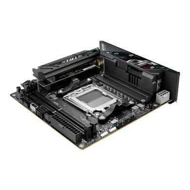 ASUS Материнcька плата ROG STRIX B850-I GAMING WIFI sAM5 B850 2xDDR5 M.2 HDMI USB Type-C WiFi BT mITX 90MB1K30-M0EAY0 фото