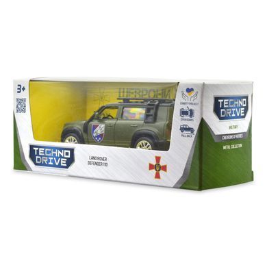 Автомодель серии "Шевроны Героев" - LAND ROVER DEFENDER 110 - "25 ОВДБр" 250289M фото