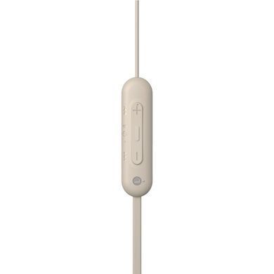 Sony Навушники WI-C100 In-ear IPX4 Wireless Бежевий WIC100C.CE7 фото