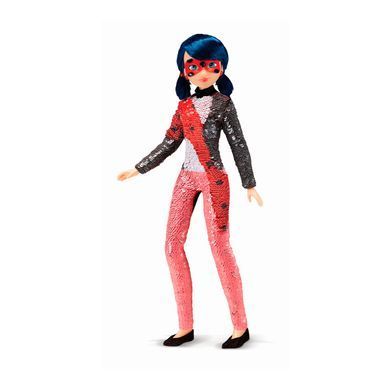 Лялька MIRACULOUS "Леді Баг і Супер-Кіт" у костюмі з паєтками - МОДНЕ ПЕРЕТВОРЕННЯ МАРІНЕТТ В ЛЕДІ БАГ 50375 фото