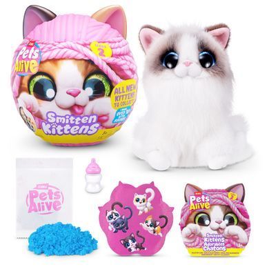 Интерактивный игровой набор-сюрприз PETS ALIVE S2 &ndash; ИГРИВЫЕ КОТЯТА (в ассорт.) 9568 фото