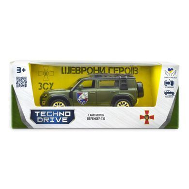 Автомодель серии "Шевроны Героев" - LAND ROVER DEFENDER 110 - "25 ОВДБр" 250289M фото
