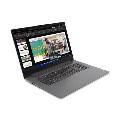 Lenovo Ноутбук V17-G4 17.3" FHD IPS AG, Intel і3-1315U, 16GB, F512GB, UMA, DOS, сірий 83A2001SRA фото