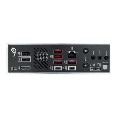 ASUS Материнcька плата ROG STRIX B850-I GAMING WIFI sAM5 B850 2xDDR5 M.2 HDMI USB Type-C WiFi BT mITX 90MB1K30-M0EAY0 фото