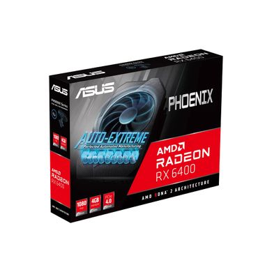Видеокарта ASUS Radeon RX 6400 4GB GDDR6 PH PH-RX6400-4G 90YV0H91-M0NA00 фото