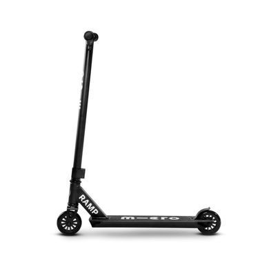 Самокат MICRO серии "Ramp" &ndash; ЧЁРНЫЙ (до 100 kg, 2-х колесный) SA0190 фото