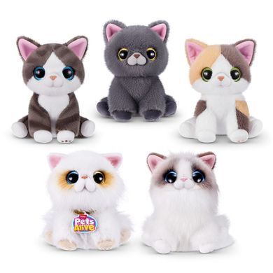 Интерактивный игровой набор-сюрприз PETS ALIVE S2 &ndash; ИГРИВЫЕ КОТЯТА (в ассорт.) 9568 фото