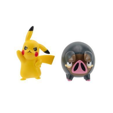 Набор игровых фигурок POKEMON W17 - ПИКАЧУ И ЛЕЧОНК PKW3566 фото