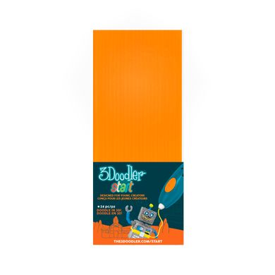Набор стержней для 3D-ручки 3Doodler Start (оранжевый, 24 шт) 3DS-ECO06-ORANGE-24 фото