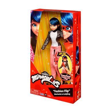 Лялька MIRACULOUS "Леді Баг і Супер-Кіт" у костюмі з паєтками - МОДНЕ ПЕРЕТВОРЕННЯ МАРІНЕТТ В ЛЕДІ БАГ 50375 фото