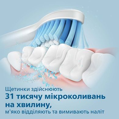 Philips Щетка зубная электр. Sonicare 2100 Series, 31т. колеб/мин, насадок-1, белый HX3651/13 фото