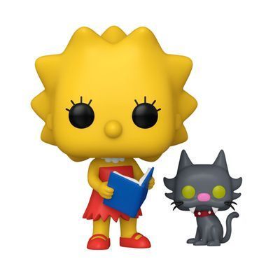 Набор фигурок FUNKO POP! серии "Симпсоны S11" - ЛИЗА И МАЛЕНЬКИЙ ПОМОЩНИК САНТЫ 86409 фото