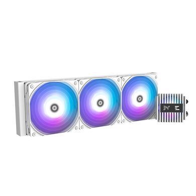 Zalman Система жидкостного оxлаждения Alpha 2 A36 ARGB, LGA1851, 1700, 1200, 115x, AM5, AM4, TDP 360W, белый ALPHA2A36WHITE фото