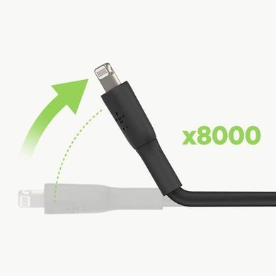 Belkin Кабель USB-A > Lightning зарядки/синхронизации, 1м, PVC, черный CAA001BT1MBK фото