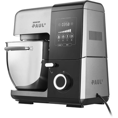 Sencor Кухонная машина Paul 3 1800Вт, чаша-металл, корпус-металл, насадок-15, метал STM8950 фото