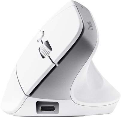 Trust Миша Trust Bayo+ Multidevice Ergonomic, BT/WL/USB-A, біла 25399_TRUST фото