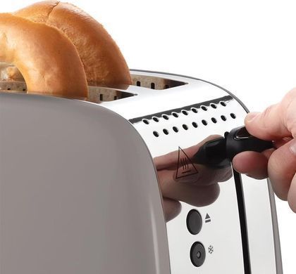 Russell Hobbs Тостер 1671Вт, пластик, подогрев, мокко