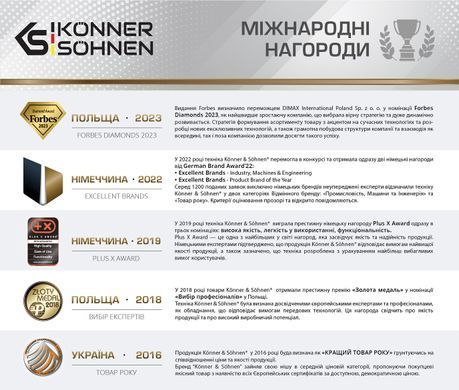 K&ouml;nner & S&ouml;hnen Газонокосарка KS 38LM-BL 1400Вт 38см 25-65мм 230-240В 50л 3000об/хв 16.5кг KS38LM-BL фото