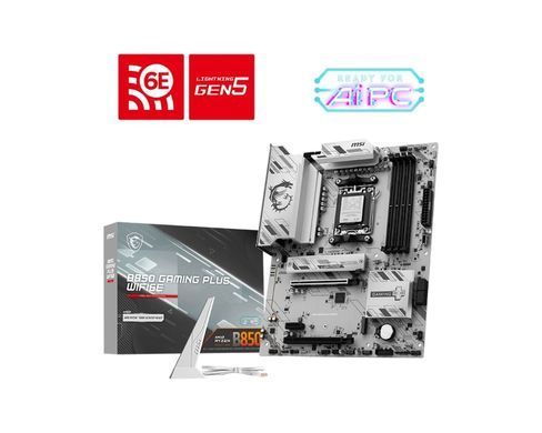 MSI Материнcька плата B850 GAMING PLUS WIFI6E sAM5 B850 4xDDR5 M.2 HDMI DP WiFi BT ATX 911-7E80-001 фото