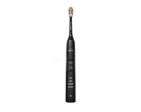 Philips Щетка зубная электр., Sonicare DiamondClean 9000 Series набор, 62т. колеб/мин, насадок-1, 2шт в наб., 1 зарядн.стакан+зарядка, черный, белый HX9914/69 фото