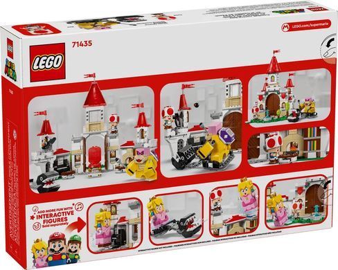 LEGO Конструктор Super Mario Битва с Роем у замка Пичь 71435 фото