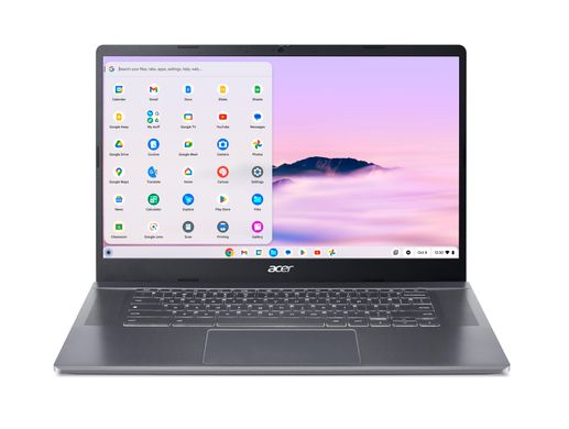 Acer Ноутбук Chromebook CB515-2H 15" FHD IPS, Intel i5-1235U, 8GB, F512GB, UMA, ChromeOS, серый NX.KNUEU.003 фото