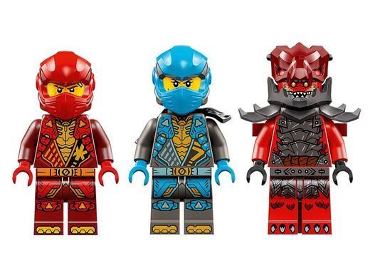 LEGO Конструктор LEGO Ninjago Штормовий робот-вершник Кая 71830 фото