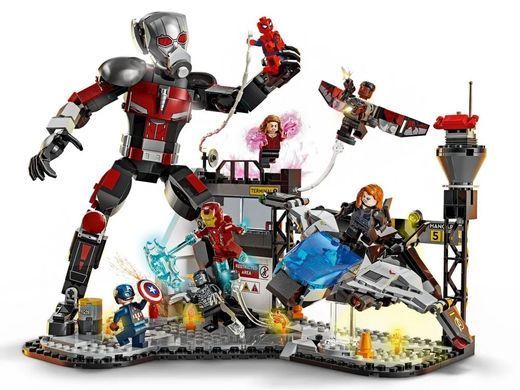 LEGO Конструктор LEGO Super Heroes Перший месник: Протистояння Пригодницька битва 76314 фото