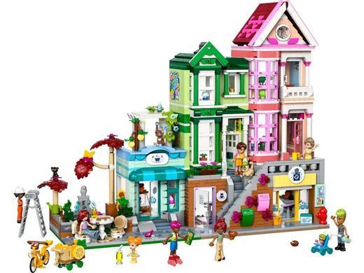 LEGO Конструктор LEGO Friends Хартлейк-Сіті. Квартири і крамниці 42670 фото