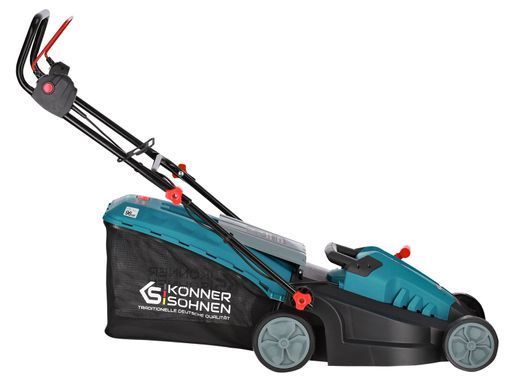 K&ouml;nner & S&ouml;hnen Газонокосарка KS 38LM-BL 1400Вт 38см 25-65мм 230-240В 50л 3000об/хв 16.5кг KS38LM-BL фото