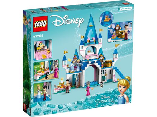 Конструктор LEGO Disney Princess Замок Золушки и Прекрасного принца 43206 фото