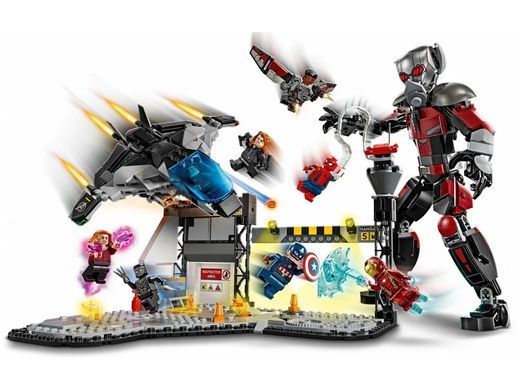 LEGO Конструктор LEGO Super Heroes Перший месник: Протистояння Пригодницька битва 76314 фото