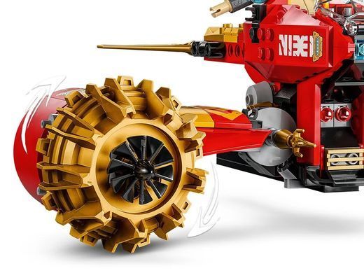 LEGO Конструктор LEGO Ninjago Штормовий робот-вершник Кая 71830 фото