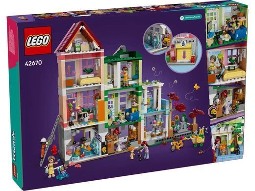 LEGO Конструктор LEGO Friends Хартлейк-Сіті. Квартири і крамниці 42670 фото