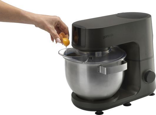 Gorenje kitchen machine 1000W, cup-iron, case-iron, nozzles-7, silver+black MMC1000CA фото