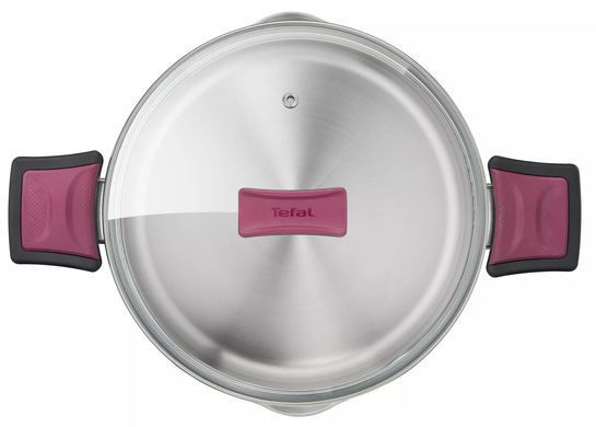 Набір посуду Tefal Cook&Clip, 10 предметів, нерж.сталь G723SA74 фото
