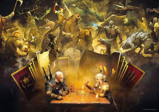 GoodLoot Пазл Witcher: Playing Gwent puzzles 1000 эл. 5908305231448 фото