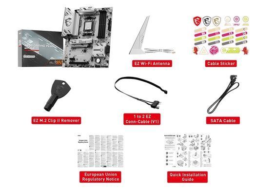MSI Материнcька плата B850 GAMING PLUS WIFI6E sAM5 B850 4xDDR5 M.2 HDMI DP WiFi BT ATX 911-7E80-001 фото