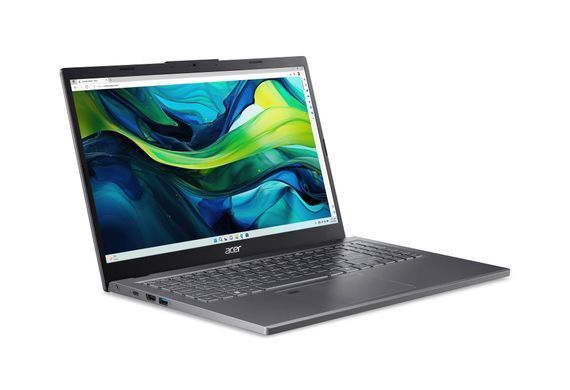 Acer Ноутбук Aspire 15 A15-41M 15.6" FHD IPS, AMD R7-8840HS, 16GB, F1TB, UMA, Lin, сірий NX.KXAEU.003 фото