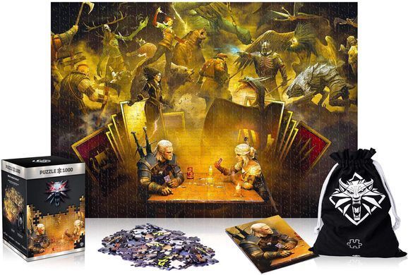 GoodLoot Пазл Witcher: Playing Gwent puzzles 1000 эл. 5908305231448 фото