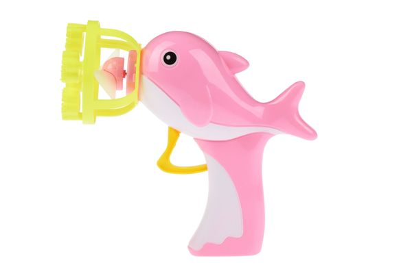 Мильні бульбашки Same Toy Bubble Gun Дельфін рожевий 802Ut-2 фото