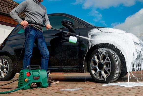 Bosch Мінімийка високого тиску EasyAquatak 120, 1500Вт, 120бар, 350л/год, шланг 5м, 4кг 0.600.8A7.901 фото
