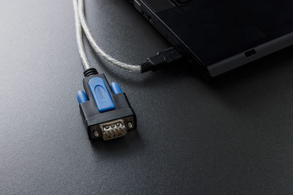 Digitus DIGITUS USB to DB9 RS232 cable with FT232RNL Chipset Transparent PVC Jacket, 1.8 m DA-70170 фото