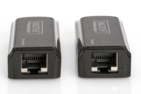 Подовжувач DIGITUS mini HDMI extender over UTP 50m, USB powered, Black DS-55203 фото