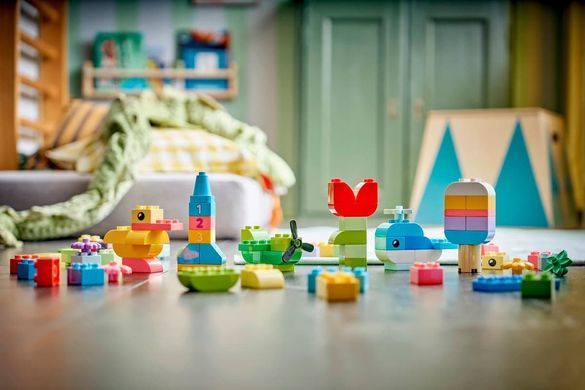 LEGO Конструктор LEGO DUPLO Classic Коробка кубиків для яскравих творчих збірок 10479 фото