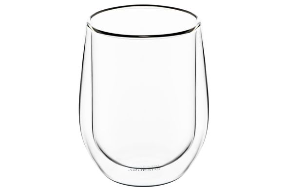 Набор чашек Ardesto с двойными стенками, 320 мл, H 11 см, 2 шт, боросиликатное стекло AR2637G фото