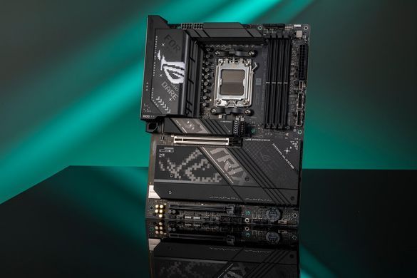 ASUS Материнcкая плата ROG STRIX X870-F GAMING WIFI sAM5 X870 4xDDR5 M.2 HDMI DP WiFi BT ATX 90MB1IV0-M0EAY0 фото