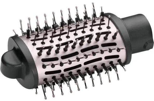 BaByliss Фен-щітка Style Smooth, 1000Вт, 2 режими, іоніз-я, хол. обдув, кераміка, чорний AS128E фото